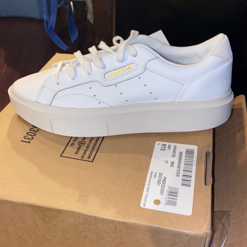 Adidas Platform White Tennis